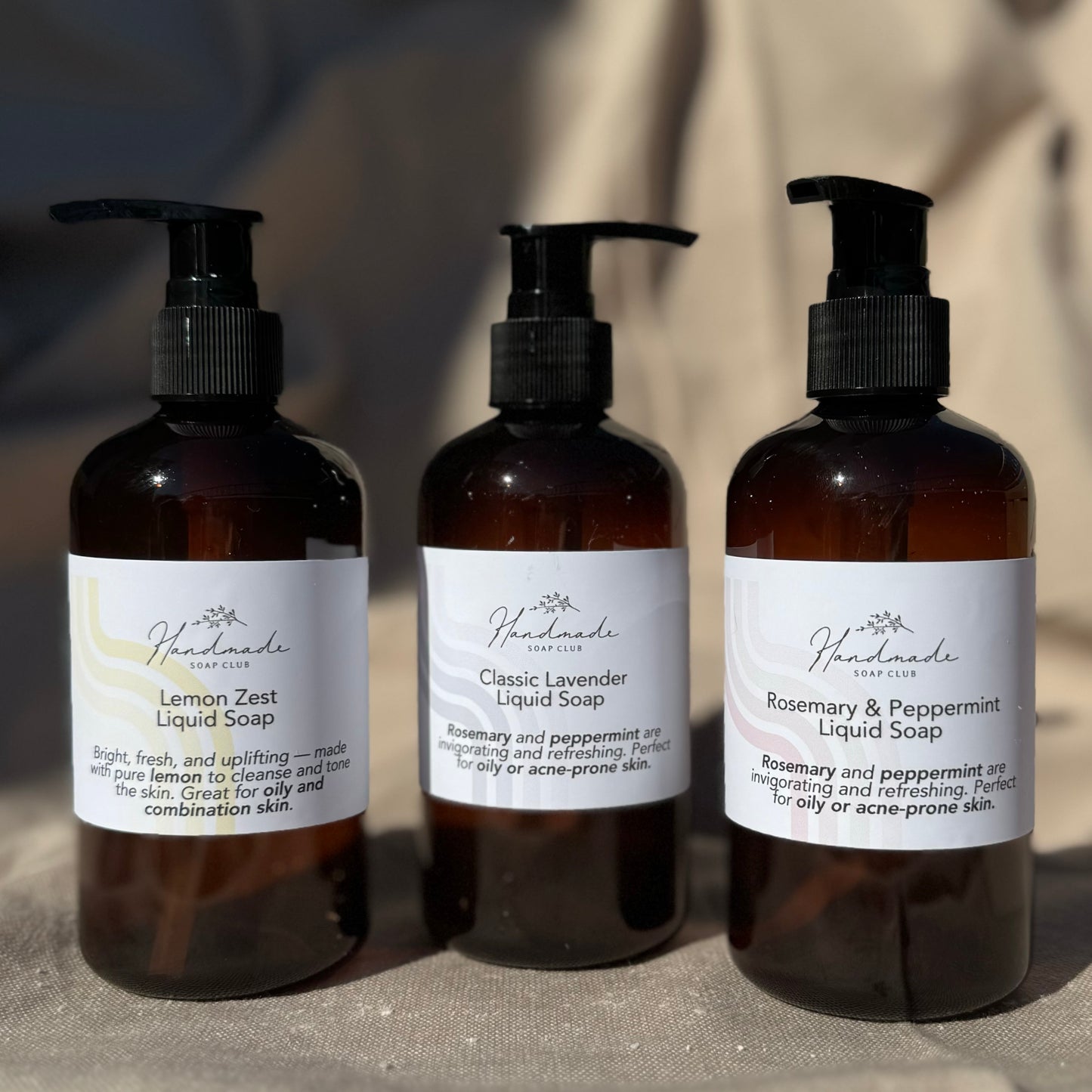 Liquid Soap Set (3 Soaps)