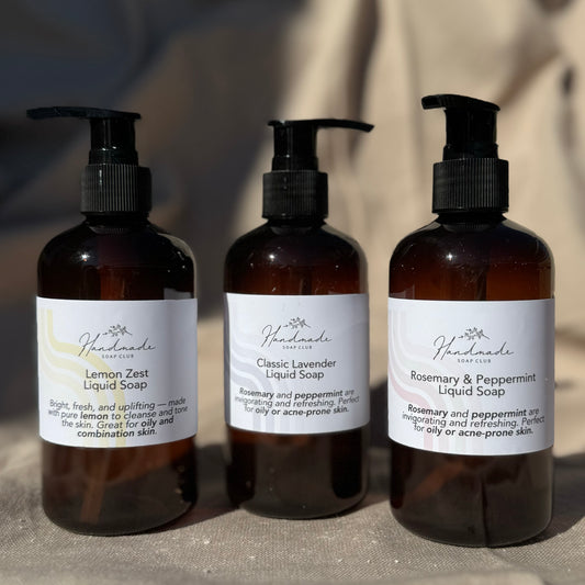 Liquid Soap Set (3 Soaps)