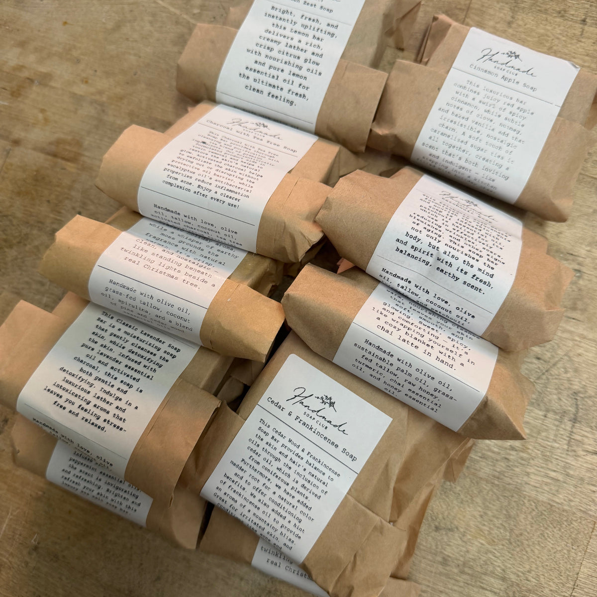Mystery Soap Bag | 10 Soaps + FREE Soap Saver