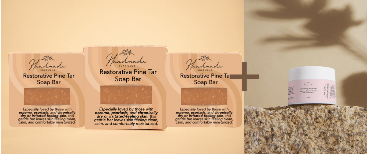 Pine Tar Trio plus Nourishing Skin Butter bundle