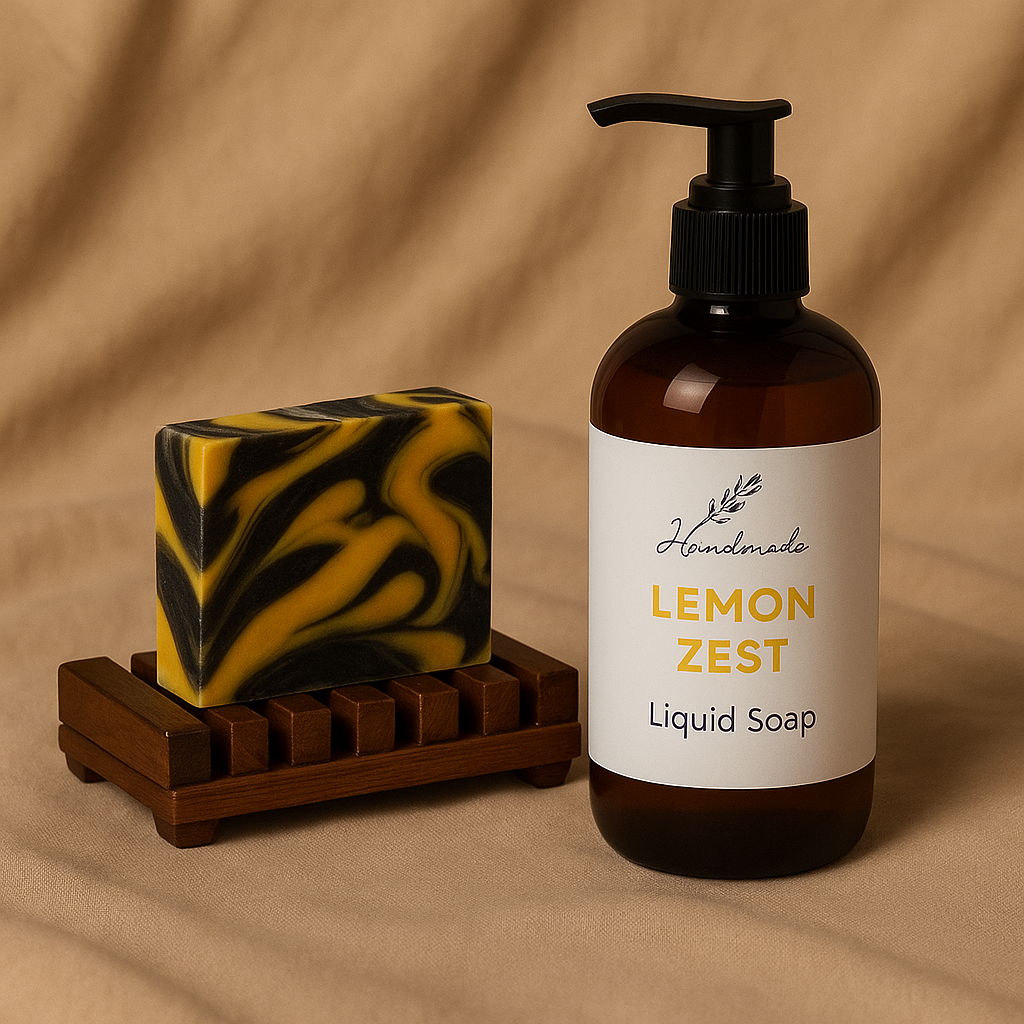 Lemon Zest Soap Set